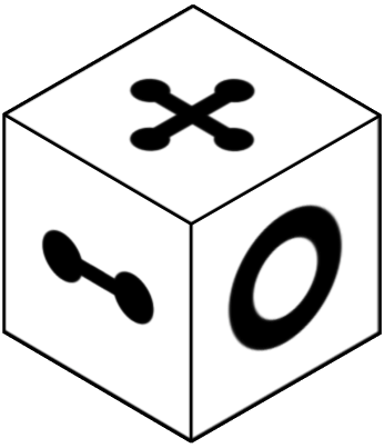 Observe the cube at the top; each side has a distinct image. Choose which of the six cubes below is a rotated version of the top cube. If none match, select 'None of these', or choose 'I don't know' if unsure.