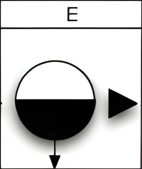 Which of the six figures below best fits in the missing field of the matrix?