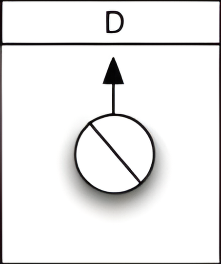Which of the six figures below best fits in the missing field of the matrix?