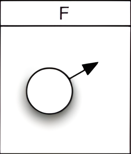 Which of the six figures below best fits in the missing field of the matrix?