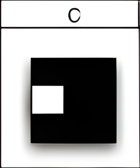 Which of the six figures below best fits in the missing field of the matrix?