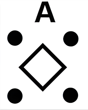 Which of the six figures below best fits in the missing field?