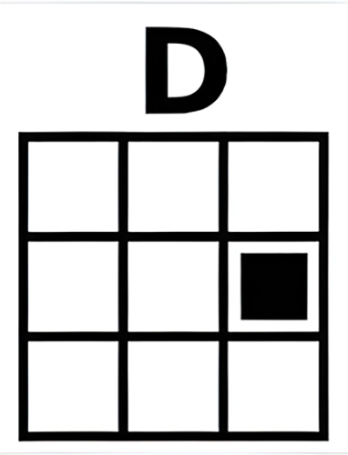 Which of the six figures below best fits in the missing field?