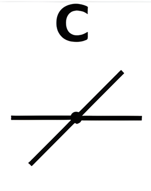 Which of the six figures below best fits in the missing field?