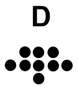 Which of the six figures below best fits in the missing field?