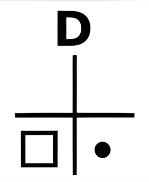 Which of the six figures below best fits in the missing field?