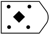 Which of the figures below best fits in the missing field?