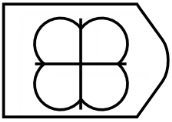 Which of the figures below best fits in the missing field?