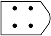 Which of the figures below best fits in the missing field?