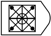 Which of the figures below best fits in the missing field?