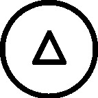 Which one of the five designs below is least like the other four?