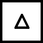 Which one of the five designs below is least like the other four?