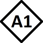 Which one of the five designs below is least like the other four?