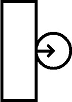 Which one of the five designs below is least like the other four?