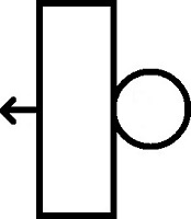 Which one of the five designs below is least like the other four?