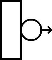 Which one of the five designs below is least like the other four?