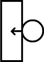 Which one of the five designs below is least like the other four?