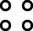 Which one of the five designs below is least like the other four?