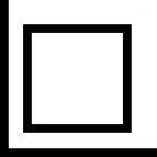 Which one of the five designs below is least like the other four?