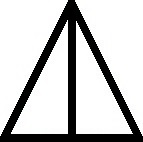Which one of the five designs below is least like the other four?