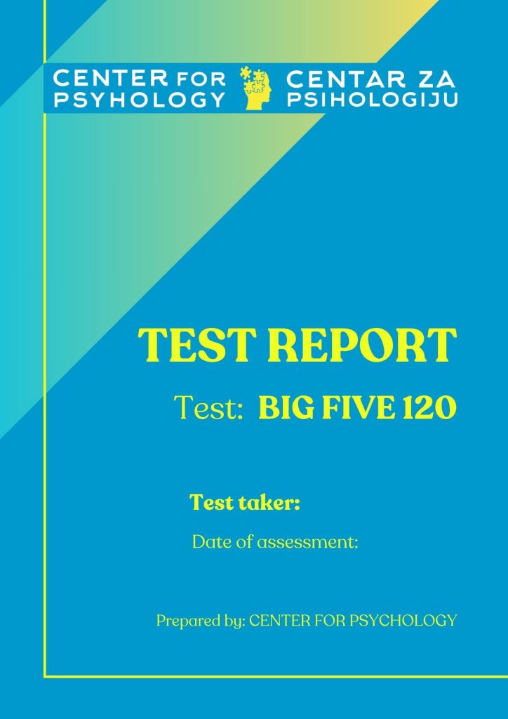 BIG FIVE 120 Test Report